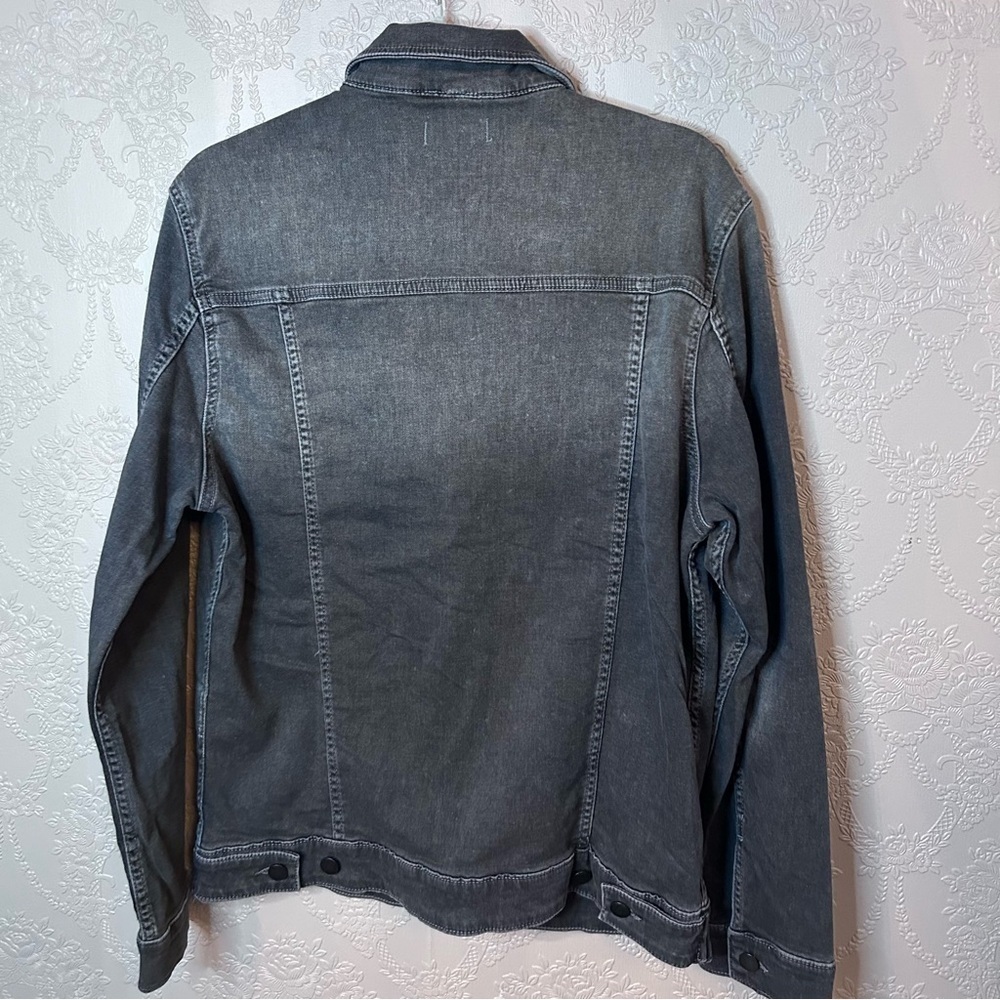 DL1961 black washed out jacket M New NWT - Picture 5 of 6